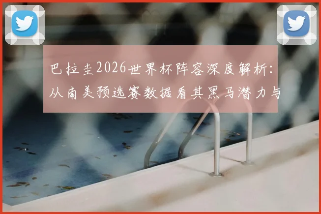 巴拉圭2026世界杯阵容深度解析:从南美预选赛数据看其黑马潜力与青年军战术